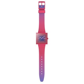Swatch - Squarely Berry - Rosa - Bioceramic