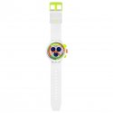 Swatch - Neon Jelly Pay! - Orologio Retro - Trasparente