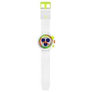 Swatch - Neon Jelly Pay! - Orologio Retro - Trasparente