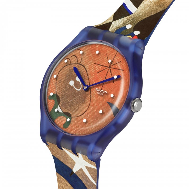 Swatch - Miro'S Women & Bird - Blu - Silicone