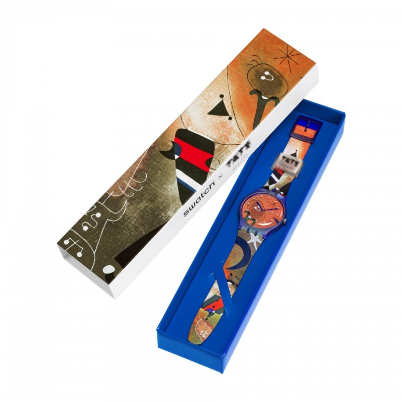 Swatch - Miro'S Women & Bird - Blu - Silicone