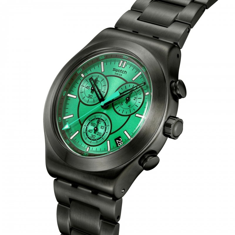 Swatch - Obsessively Obsidian - Cronografo - Acciaio