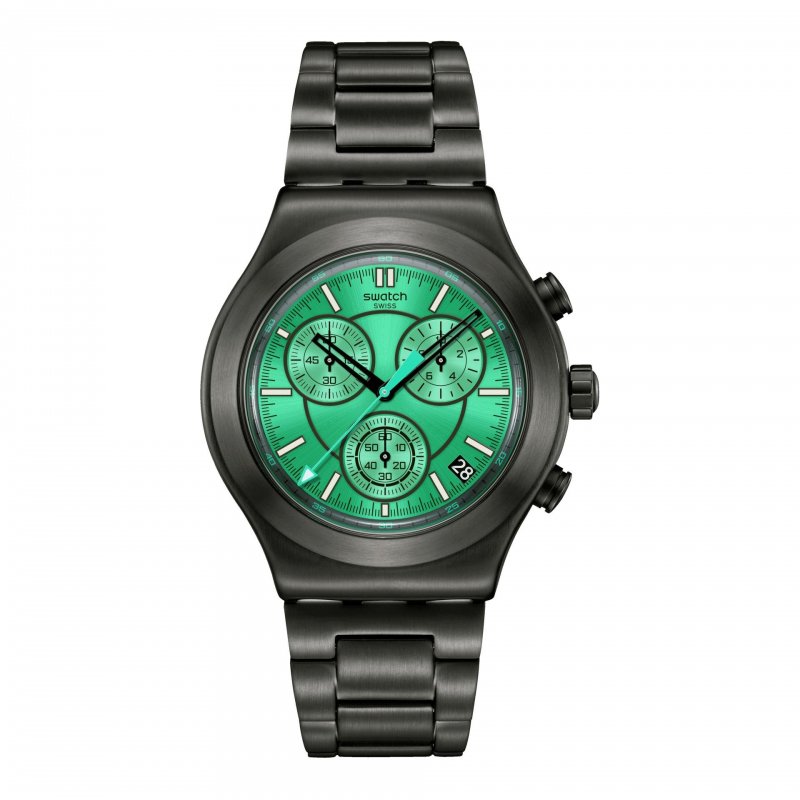 Swatch - Obsessively Obsidian - Cronografo - Acciaio