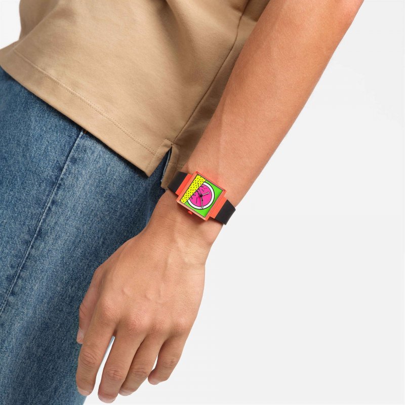 Swatch - Break Time - Quadrante Multicolore - Bioceramic