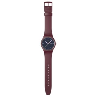 Swatch - Burgundy Berry - Quadrante Marrone Scuro