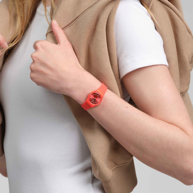Swatch - Notes Of Coral - Quadrante Rosa - Silicone