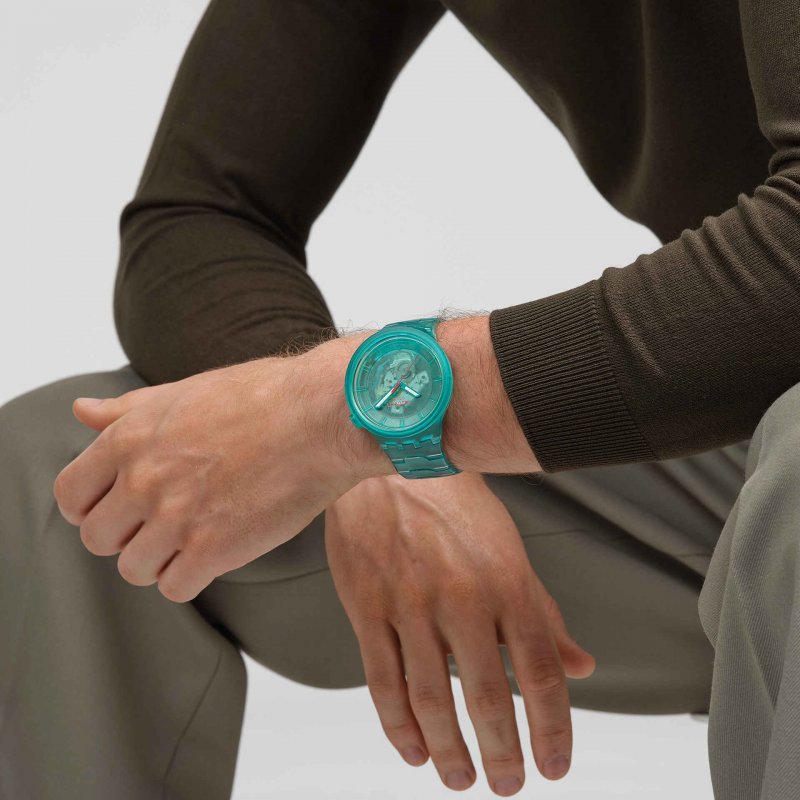 Swatch - Turquoise Joy - Quadrante Verde - Oversize