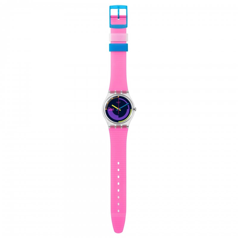 Swatch - Neon Pink Podium - Orologio Unisex