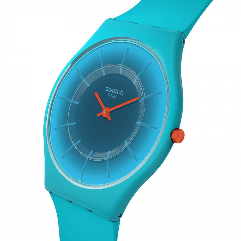 Swatch - Radiantly Teal - Quadrante Blu - Skin