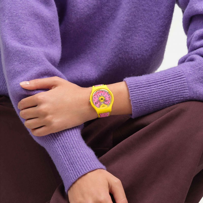 Swatch - Seconds Of Sweetness - Collezione Simpsons - Giallo