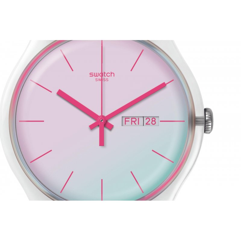 Swatch - Polawhite - Quadrante Bianco - Silicone