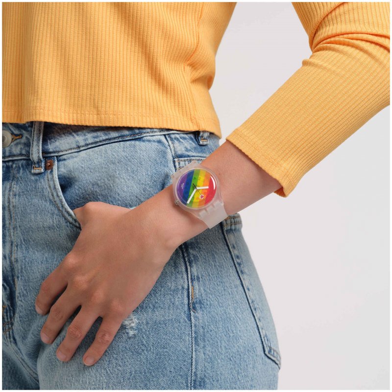 Swatch - Stripe Fierce - Pride Collection - Silicone
