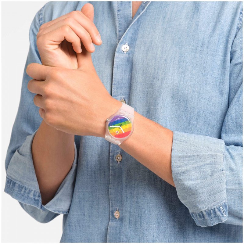 Swatch - Stripe Fierce - Pride Collection - Silicone