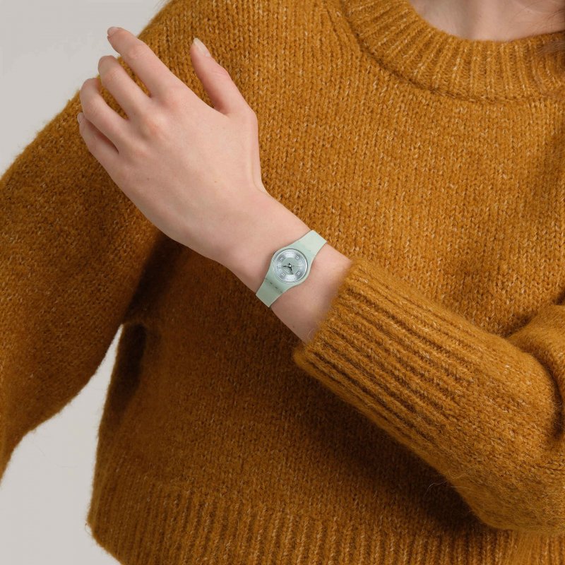 Swatch - Serenity Of Sage - Quadrante Verde - Silicone
