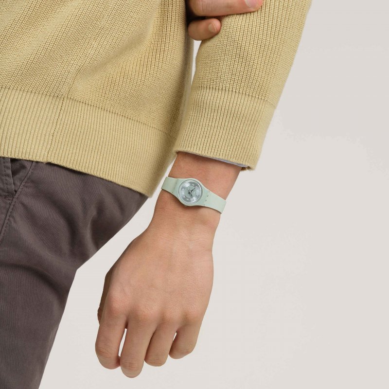 Swatch - Serenity Of Sage - Quadrante Verde - Silicone