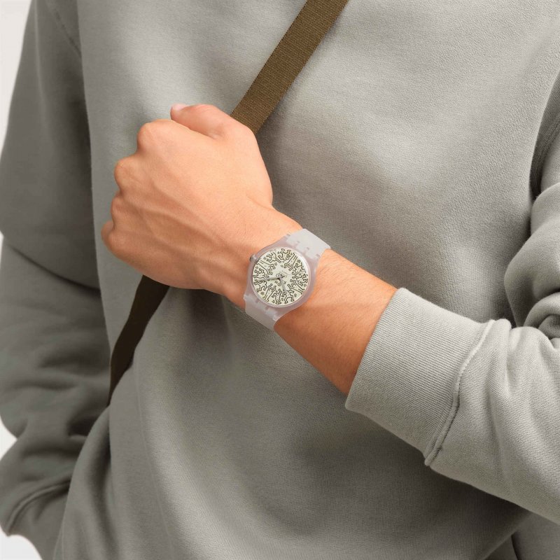 Swatch - From The Archive - Beige Quadrante - Swatch