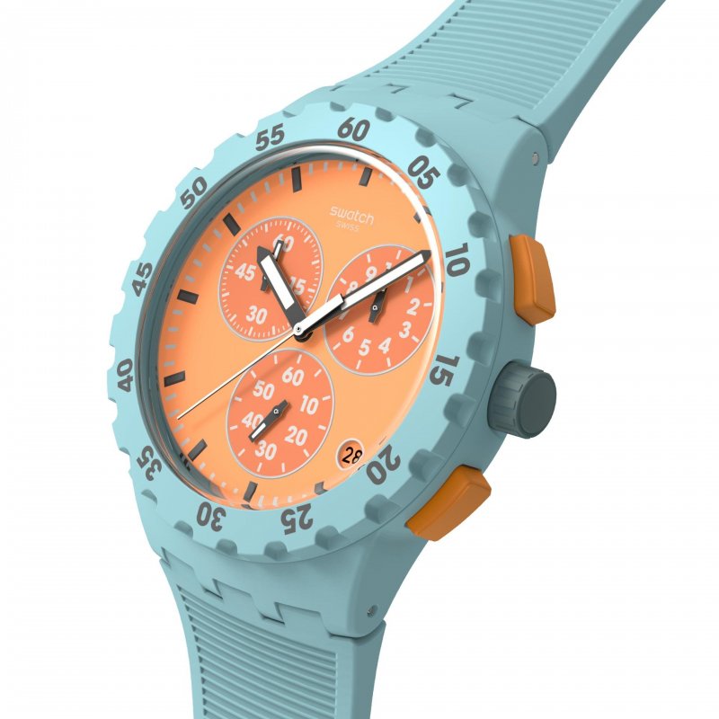 Swatch - Juicy Apricot - Cronografo - Silicone