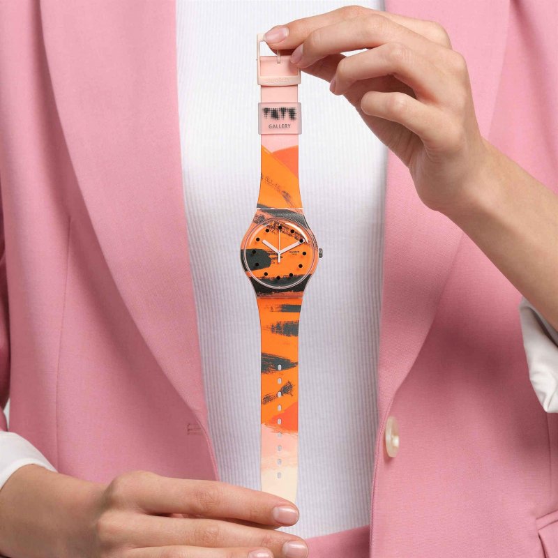Swatch - Barns-Graham'S Orange And Red - Rosa