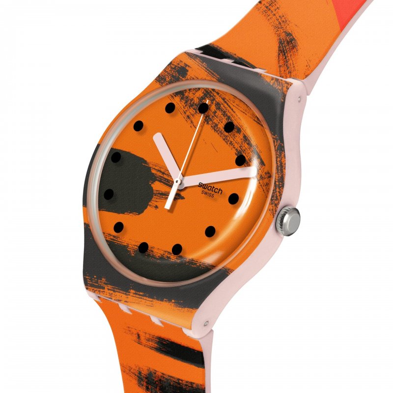 Swatch - Barns-Graham'S Orange And Red - Rosa