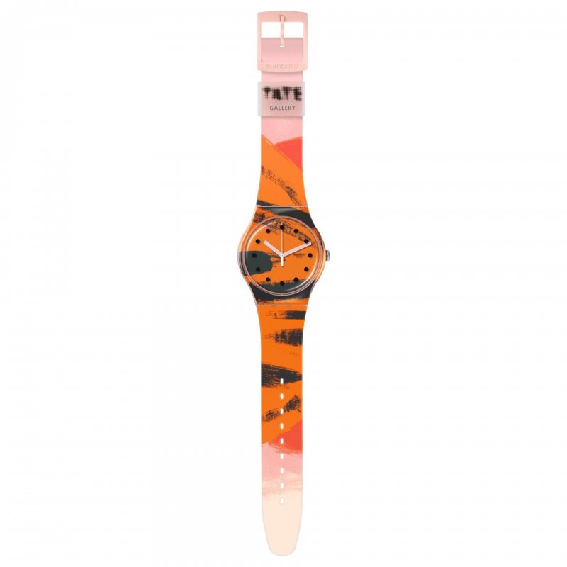 Swatch - Barns-Graham'S Orange And Red - Rosa
