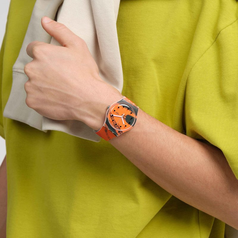 Swatch - Barns-Graham'S Orange And Red - Rosa