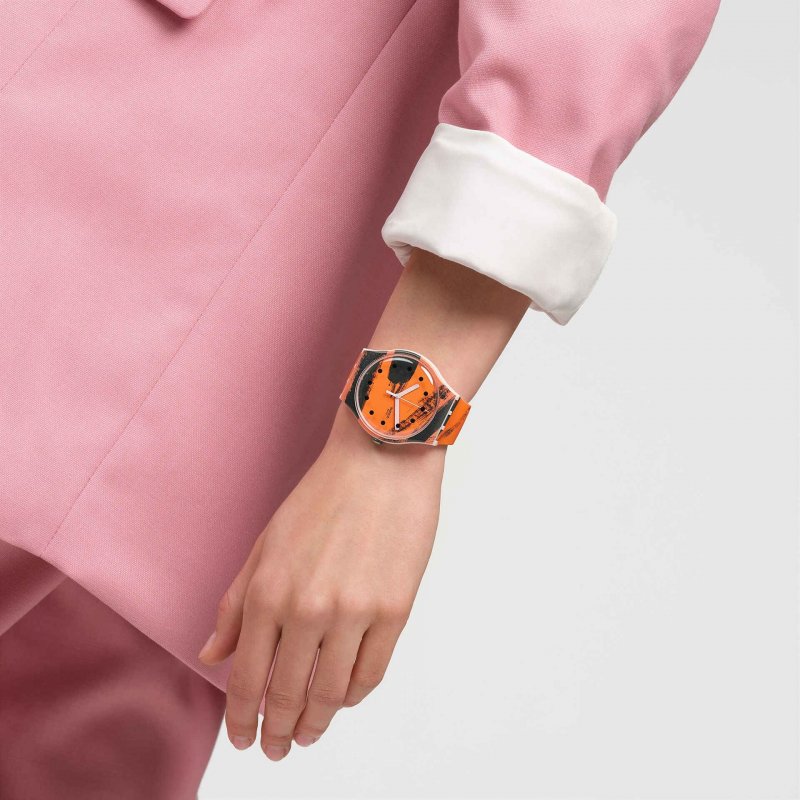 Swatch - Barns-Graham'S Orange And Red - Rosa