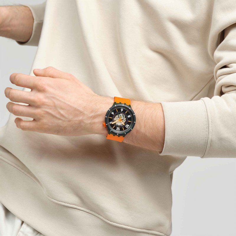 Swatch - Fall-Iage Modell - Quadrante Nero - Oversize