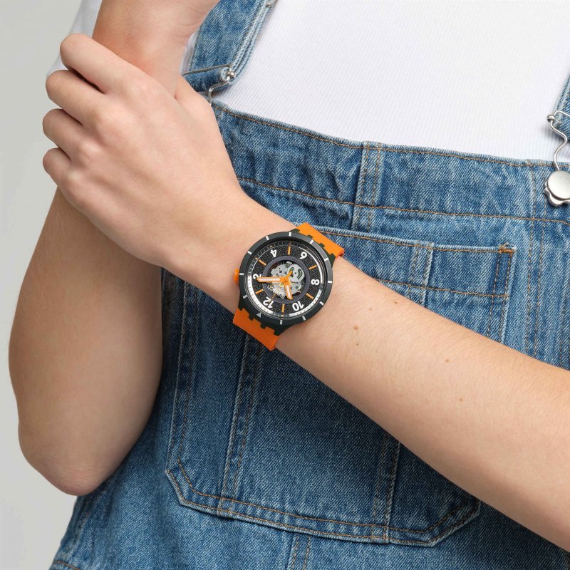 Swatch - Fall-Iage Modell - Quadrante Nero - Oversize