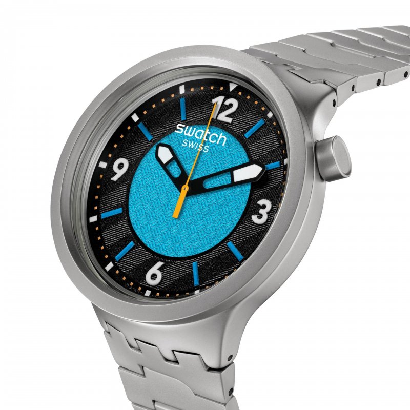 Swatch - Frostbloom - Acciaio Inossidabile - Nero/Blu