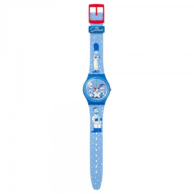 Swatch - Tidings Of Joy - Collezione The Simpsons - Blu
