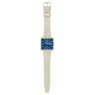 Swatch - What If Beige - Quadrante Blu - Bioceramic