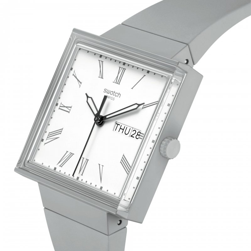 Swatch - What If…Gray? - Quadrante Bianco - Bioceramic
