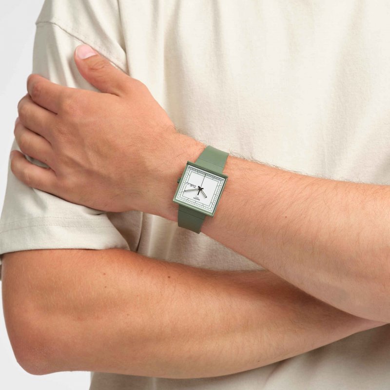 Swatch - What If…Green? - Quadrante Verde - Bioceramic