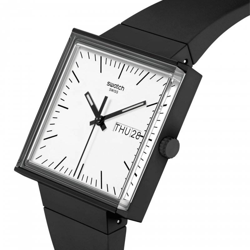 Swatch - What If…Black? - Quadrato - Nero