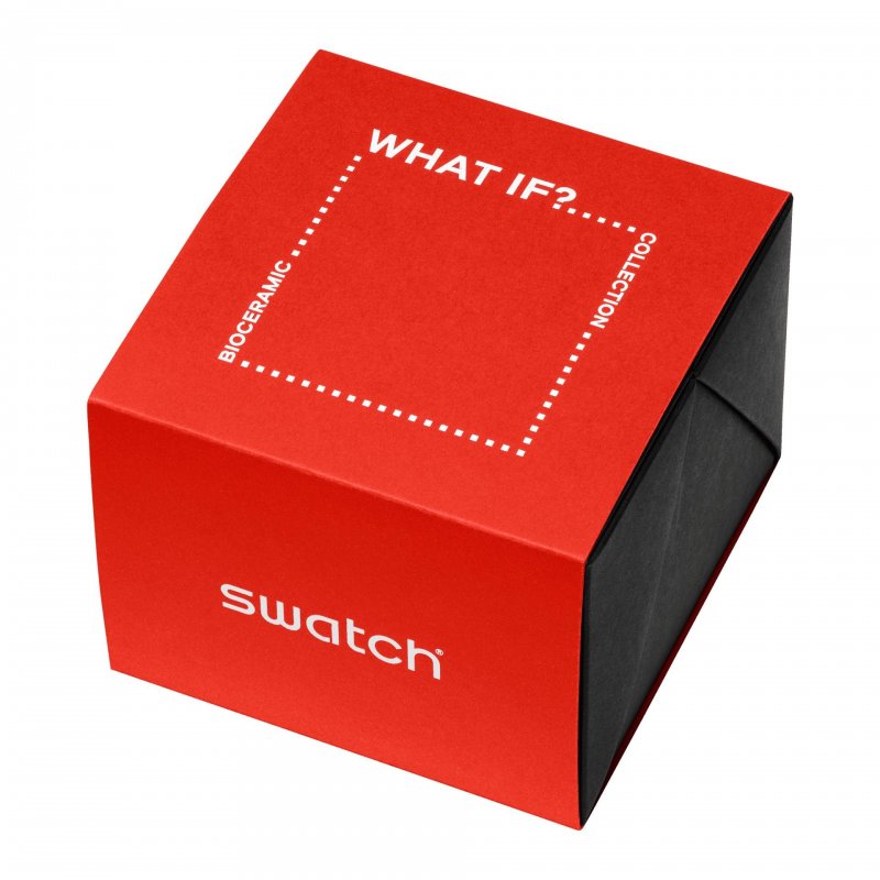 Swatch - What If…Black? - Quadrato - Nero