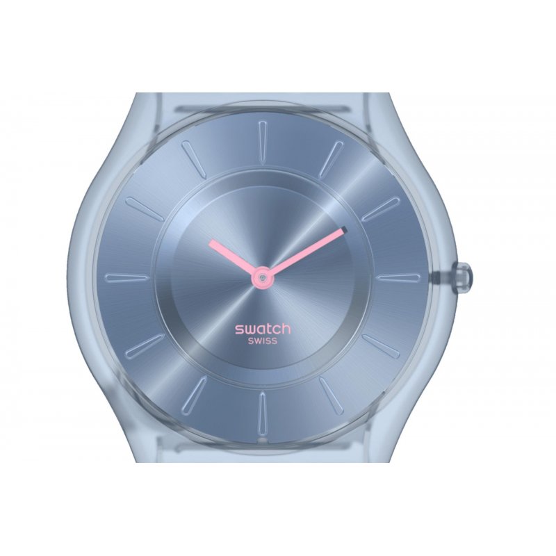 Swatch - Denim Blue - Quadrante Blu - Silicone