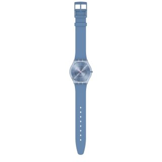 Swatch - Denim Blue - Quadrante Blu - Silicone