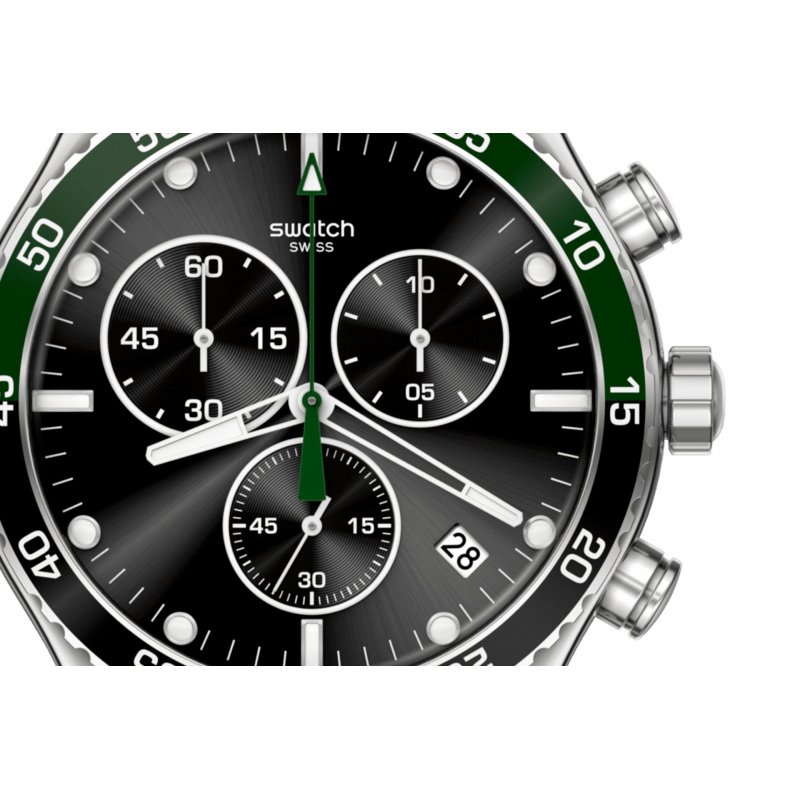 Swatch - Dark Green Irony - Cronografo - Acciaio