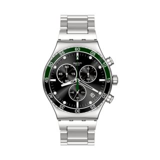 Swatch - Dark Green Irony - Cronografo - Acciaio