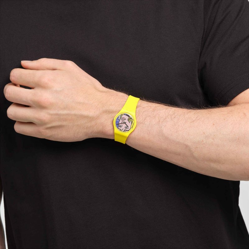 Swatch - Reverie By Roy Lichtenstein - Arte - Giallo