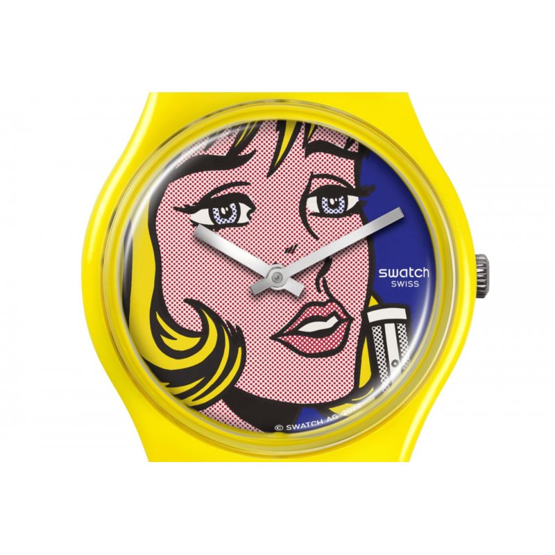 Swatch - Reverie By Roy Lichtenstein - Arte - Giallo