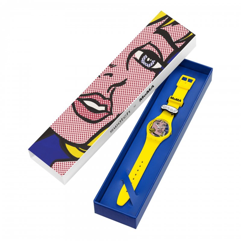 Swatch - Reverie By Roy Lichtenstein - Arte - Giallo