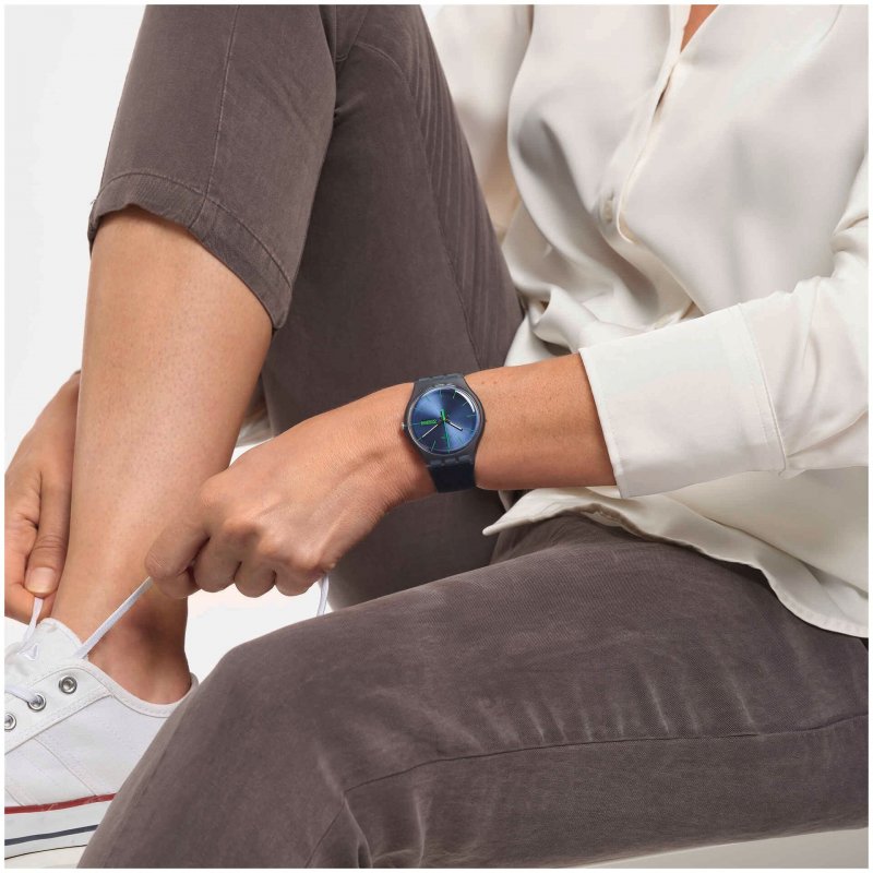 Swatch - Blue Rebel - Colore Blu - New Gent