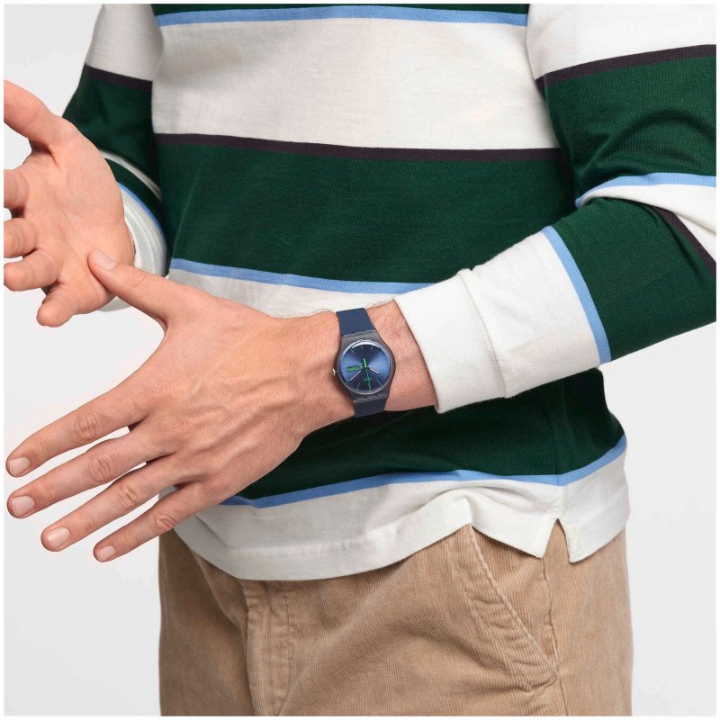 Swatch - Blue Rebel - Colore Blu - New Gent