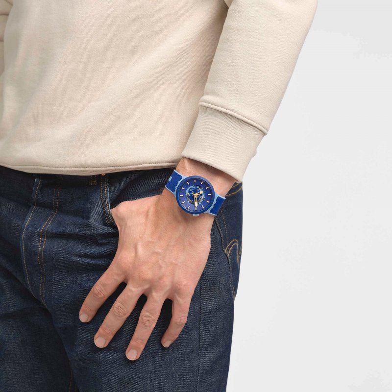 Swatch - Bouncing Blue - Big Bold - Blu