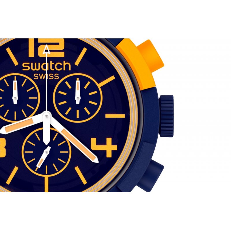Swatch - Orangepayspay! - Silicone Blu - Swatchpay!