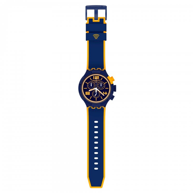 Swatch - Orangepayspay! - Silicone Blu - Swatchpay!