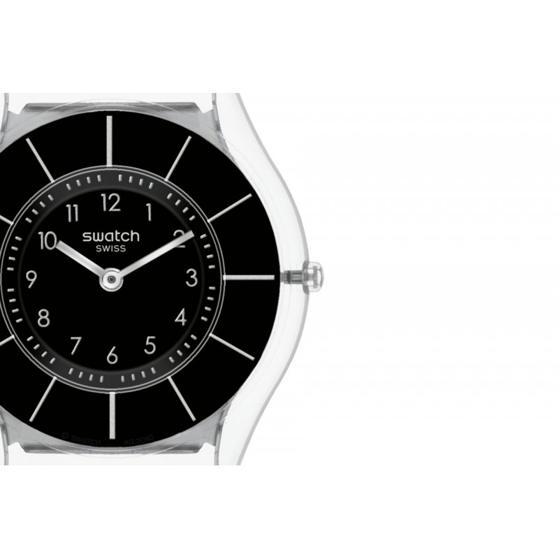 Swatch - Black Classiness - Silicone Nero - Elegante