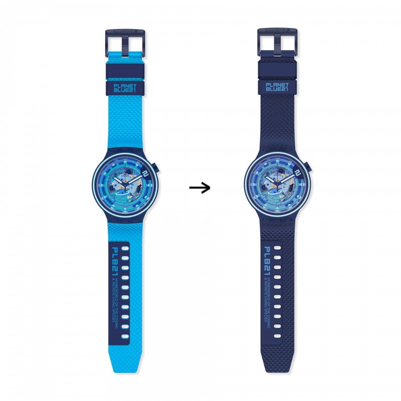 Swatch - Second Home - Big Bold Planets - Blu