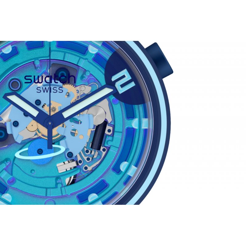 Swatch - Second Home - Big Bold Planets - Blu